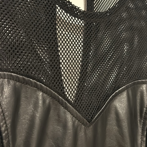 TRIPP NYC Pleather/Fishnet Dress - Picture 5 of 17